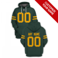 Wholesale Cheap Men Green Bay Packers Active Player Custom 2021 Green Pullover Hoodie