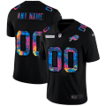 Wholesale Cheap Buffalo Bills Custom Men's Nike Multi-Color Black 2020 NFL Crucial Catch Vapor Untouchable Limited Jersey