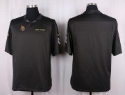 Wholesale Cheap Nike Vikings Blank Anthracite Salute To Service Limited Jersey