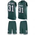 Wholesale Cheap Nike Eagles #31 Nickell Robey-Coleman Green Team Color Men's Stitched NFL Limited Tank Top Suit Jersey