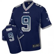 Wholesale Cheap Nike Cowboys #9 Tony Romo Navy Blue Team Color Men's Stitched NFL Elite Drift Fashion Jersey