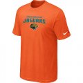 Wholesale Cheap Nike NFL Jacksonville Jaguars Heart & Soul NFL T-Shirt Orange