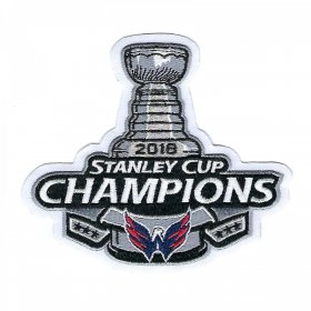 Wholesale Cheap Stitched 2018 NHL Stanley Cup Final Champions Washington Capitals Commemorative Jersey Patch