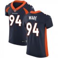 Wholesale Cheap Nike Broncos #94 DeMarcus Ware Navy Blue Alternate Men's Stitched NFL Vapor Untouchable Elite Jersey