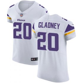 Wholesale Cheap Nike Vikings #20 Jeff Gladney White Men\'s Stitched NFL New Elite Jersey
