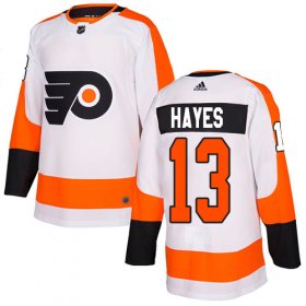 Wholesale Cheap Adidas Flyers #13 Kevin Hayes White Road Authentic Stitched NHL Jersey