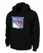Wholesale Cheap NHL New York Rangers Big & Tall Logo Pullover Hoodie Black