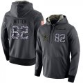 Wholesale Cheap NFL Men's Nike Dallas Cowboys #82 Jason Witten Stitched Black Anthracite Salute to Service Player Performance Hoodie