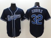 Wholesale Cheap Dodgers #32 Sandy Koufax Navy Blue New Cool Base Stitched MLB Jersey