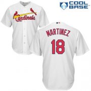 Wholesale Cheap Cardinals #18 Carlos Martinez White Cool Base Stitched Youth MLB Jersey