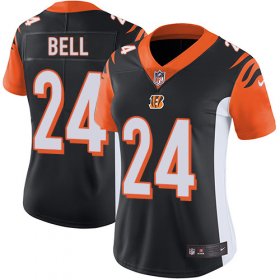 Wholesale Cheap Nike Bengals #24 Vonn Bell Black Team Color Women\'s Stitched NFL Vapor Untouchable Limited Jersey