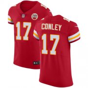 Wholesale Cheap Nike Chiefs #17 Chris Conley Red Team Color Men's Stitched NFL Vapor Untouchable Elite Jersey
