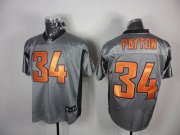 Wholesale Cheap Bears #34 Walter Payton Grey Shadow Stitched NFL Jersey