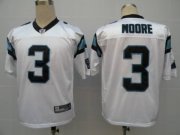 Wholesale Cheap Panthers #3 Matt Moore White Stitched NFL Jersey