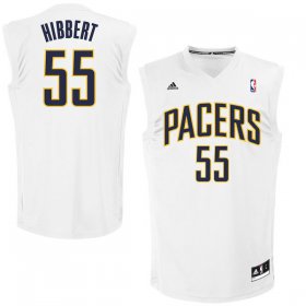 Wholesale Cheap Indiana Pacers 55 Roy Hibbert White Fashion Replica Jersey