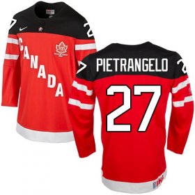 Wholesale Cheap Olympic CA. #27 Alex Pietrangelo Red 100th Anniversary Stitched NHL Jersey