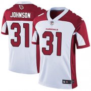 Wholesale Cheap Nike Cardinals #31 David Johnson White Men's Stitched NFL Vapor Untouchable Limited Jersey