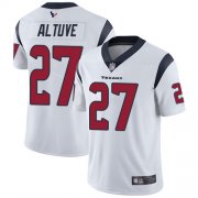 Wholesale Cheap Nike Texans #27 Jose Altuve White Men's Stitched NFL Vapor Untouchable Limited Jersey
