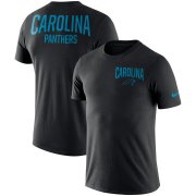 Wholesale Cheap Carolina Panthers Nike Sideline Facility Performance T-Shirt Black