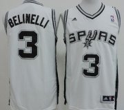 Wholesale Cheap San Antonio Spurs #3 Marco Belinelli Revolution 30 Swingman White Jersey