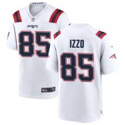 Wholesale Cheap Men's New England Patriots #85 Ryan Izzo White 2020 NEW Vapor Untouchable Stitched NFL Nike Limited Jersey
