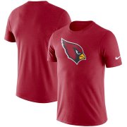 Wholesale Cheap Arizona Cardinals Nike Essential Logo Dri-FIT Cotton T-Shirt Cardinal