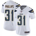 Wholesale Cheap Nike Chargers #31 Adrian Phillips White Women's Stitched NFL Vapor Untouchable Limited Jersey