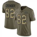 Wholesale Cheap Nike Jets #82 Jamison Crowder Olive/Camo Men's Stitched NFL Limited 2017 Salute To Service Jersey