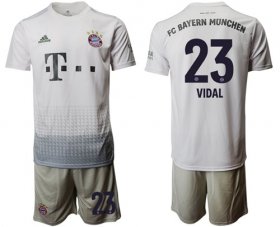 Wholesale Cheap Bayern Munchen #23 Vidal Away Soccer Club Jersey