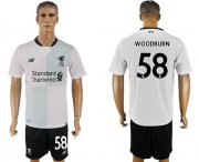 Wholesale Cheap Liverpool #58 Woodburn Away Soccer Club Jersey