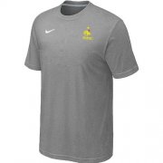 Wholesale Cheap Nike France 2014 World Small Logo Soccer T-Shirt Light Grey