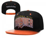 Wholesale Cheap NBA Oklahoma City Thunder Snapback Ajustable Cap Hat XDF 027