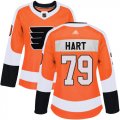Wholesale Cheap Adidas Flyers #79 Carter Hart Orange Home Authentic Women's Stitched NHL Jersey