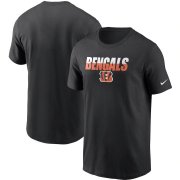 Wholesale Cheap Cincinnati Bengals Nike Split T-Shirt Black