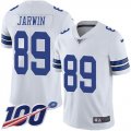 Wholesale Cheap Nike Cowboys #89 Blake Jarwin White Men's Stitched NFL 100th Season Vapor Untouchable Limited Jersey