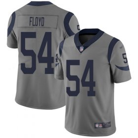 Wholesale Cheap Nike Rams #54 Leonard Floyd Gray Men\'s Stitched NFL Limited Inverted Legend Jersey