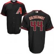 Wholesale Cheap Diamondbacks #44 Paul Goldschmidt Black/Brick New Cool Base Stitched MLB Jersey