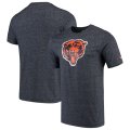 Wholesale Cheap Chicago Bears Nike Marled Historic Logo Performance T-Shirt Heathered Navy