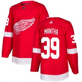 Wholesale Cheap Adidas Red Wings #39 Anthony Mantha Red Home Authentic Stitched Youth NHL Jersey