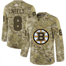 Wholesale Cheap Adidas Bruins #8 Cam Neely Camo Authentic Stitched NHL Jersey