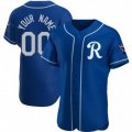 Wholesale Cheap Men's Kansas City Royals Blue Customized Stitched MLB Jersey
