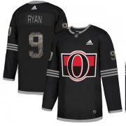 Wholesale Cheap Adidas Senators #9 Bobby Ryan Black_1 Authentic Classic Stitched NHL Jersey
