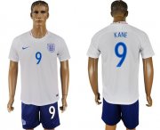 Wholesale Cheap England #9 Kane Home Soccer Country Jersey