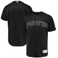 Wholesale Cheap Pittsburgh Pirates Blank Majestic 2019 Players' Weekend Flex Base Authentic Team Jersey Black