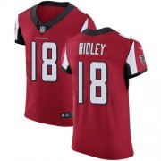 Wholesale Cheap Nike Falcons #18 Calvin Ridley Red Team Color Men's Stitched NFL Vapor Untouchable Elite Jersey