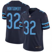 Wholesale Cheap Nike Bears #32 David Montgomery Navy Blue Team Color Men's Stitched NFL Limited City Edition Jersey