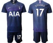 Wholesale Cheap Tottenham Hotspur #17 Sissoko Away Soccer Club Jersey