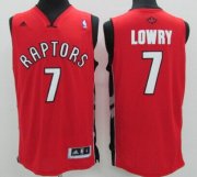Wholesale Cheap Toronto Raptors #7 Kyle Lowry Revolution 30 Swingman Red Jersey