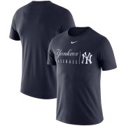 Wholesale Cheap New York Yankees Nike MLB Practice T-Shirt Navy