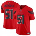 Cheap Youth Houston Texans #51 Will Anderson Jr. Red 2024 Alternate F.U.S.E Vapor Football Stitched Jersey